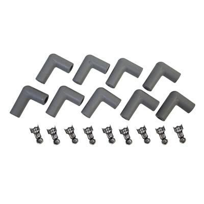 MSD Ignition MSD8847 Boot & Terminal Kit Grey 90 Set Of 9