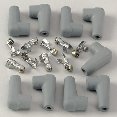 MSD Ignition MSD8848 Short HEI Boot &Terminal Set Grey Set Of 9