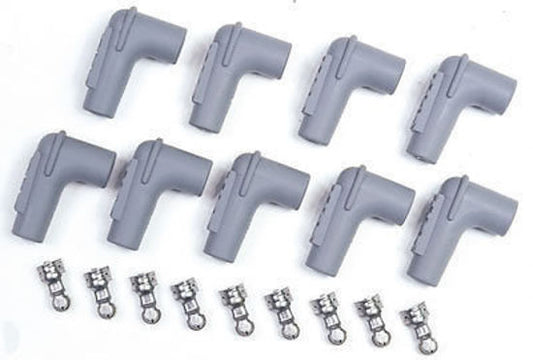 MSD Ignition MSD8850 Replacement Boots & Terminals 90 HEI Style Set Of 9