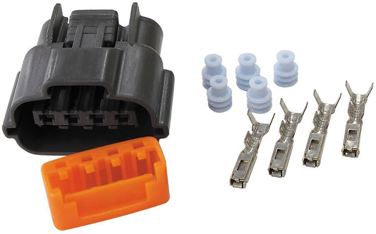 Aeroflow AF49-1706 4-Pin Alternator Plug, Fits Some Mitsubishi Alternators Fitted in Mitsubishi EVO (1998-05), Hyundai & for Nissan VQ35 Engines