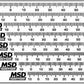 MSD Ignition MSD8985 Ignitio Universal Timing Tape 5.250-8" Balancers