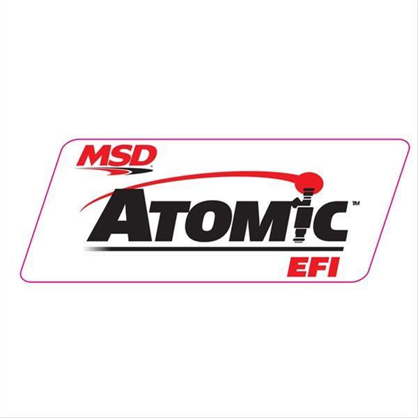 MSD Ignition MSD9292 Atomic EFI Decal/Sticker 9
