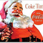 Metal Sign MSI-1046 Santa Coke Time 16"x 12.5"