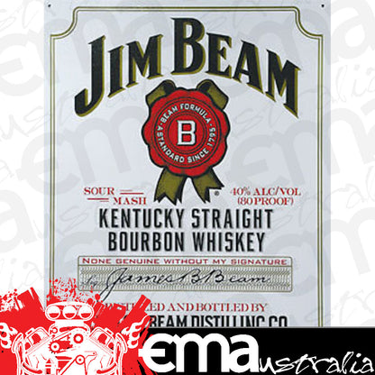 Metal Signs | MSI-1061 | Sign Jim Beam Sign 32cm x 41cm