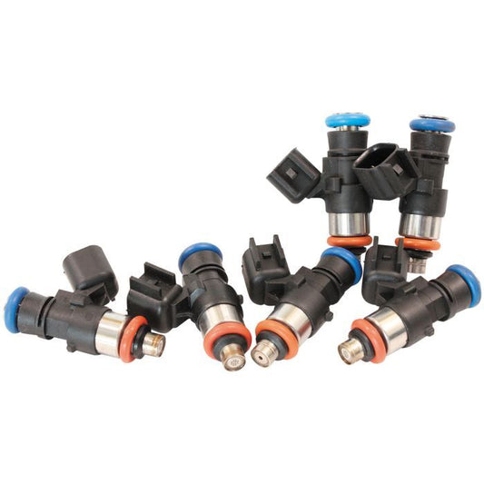 Aeroflow AF49-1928-6 1250cc EV14 Short USCAR Fuel Injector Set of 6