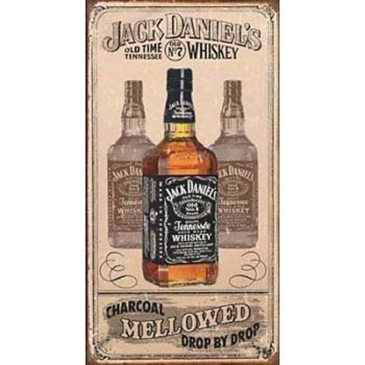 Metal Sign MSI-1224 Jack Daniel's Charcoal Mellow 16" x 12.5"