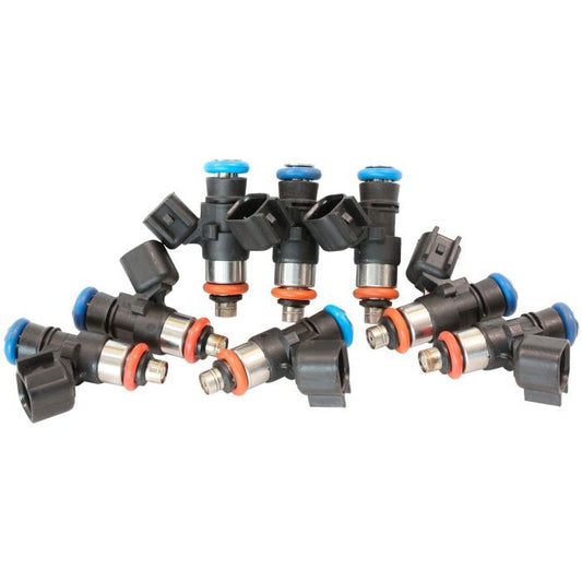 Aeroflow AF49-1928-8 1250cc EV14 Short USCAR Fuel Injector, Set of 8
