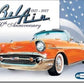 Metal Sign MSI-1395 Chev Bel Air 50th Aniversary 16" x 12.5"