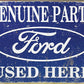 Metal Sign MSI-1422 Ford Genuine Parts 16" x 12.5"