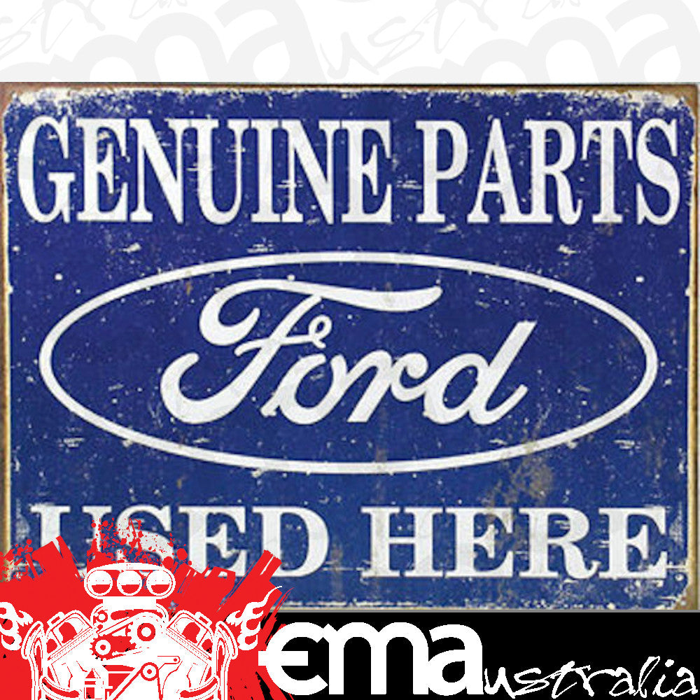 Metal Sign MSI-1422 Ford Genuine Parts 16" x 12.5"