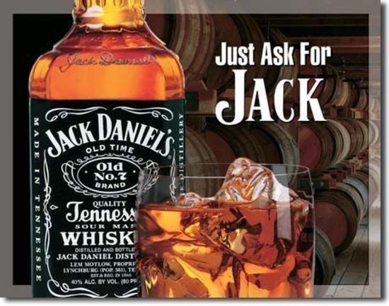 Metal Signs | MSI-1545 | Sign Ask For Jack Height 12.5" Width 16"