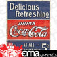 Metal Sign MSI-1619 Drink Coca Cola 5 Cent 16" x 12.5"