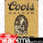 Metal Sign MSI-1648 Coors Golden Beer 16" x 12.5"