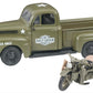 Maisto MSO-32185 1948 Ford F-1 & 1942 Harley-Davidson Wla Flathead Diecast Model 1:24 Scale