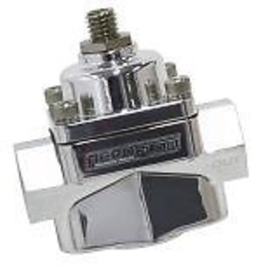 Aeroflow AF49-3001P Red Style Reg 1-4 Psi Adjusta Billet 1In 2 Out -8 ORB Port S