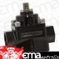 Aeroflow AF49-4000BLK Blue Style Reg 4.5-9 Psi Adjusbillet 1In 2 Out 3/8 NPT Port