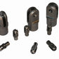 Meziere MZCE22 Weld-In Clevis suit 1" x .065" Tube 3/8" Slot w/ 1/2" Bolt