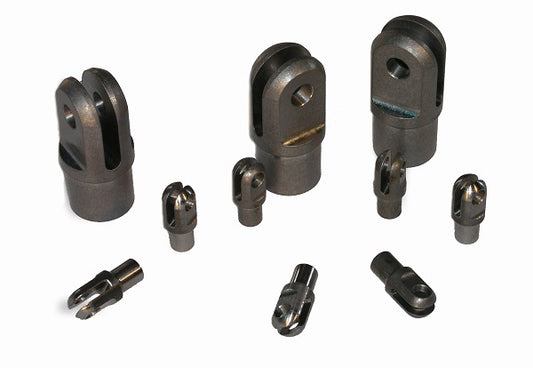 Meziere MZCE58 Weld-In Clevis suit 5/8" x .058" Tube 3/16" Slot w/ 1/8" Bolt Hole
