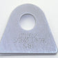 Meziere MZCT11612B Weld-On Flat Tab 4130 Steel suit Flat Surface w/ 5/16" Hole Qty: 20