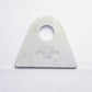Meziere MZCT11712C Meziere Flat Weld On Chassis Tabs 1/8" Thick 3/8" Hole 4 Pack