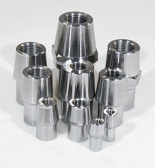 Meziere MZRE1009AAA Weld-In Female Tube End 4130 Steel suit 3/8" x .058" Tube w/ 10-32 R/H Thread