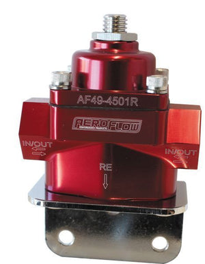 Aeroflow AF49-4501R Bypass Reg 4.5-9 Psi Adjustabl-8 ORB Port S Bottom Return