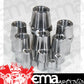 Meziere MZRE1026EL Weld-In Female Tube End 4130 Steel w/ Hex suit 1-3/8" x .095" Tube w/ 5/8-18 L/H Thread