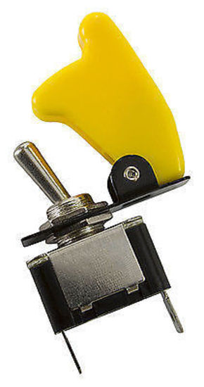 Aeroflow AF49-5004 Yellow Covered Missile Switch