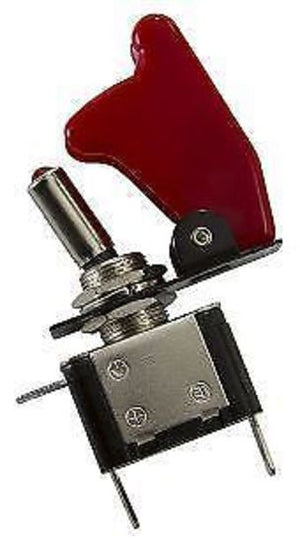 Aeroflow AF49-5050 Red Led Missile Switch Led Activated When On