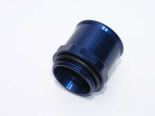 Meziere MZWN0033B Water Neck Fitting for 1-3/4" Hose Blue Finish