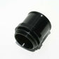 Meziere MZWN0033S Water Neck Fitting for 1-3/4" Hose Black Finish