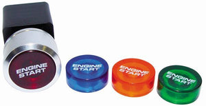 Aeroflow AF49-5555 Aeroflow Engine Start Switch Red Orange Blue & Green Button