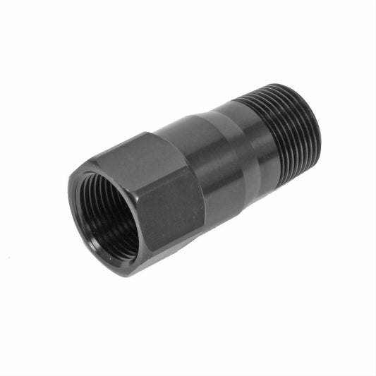 Meziere MZWP1000S Meziere 2" Long Inlet Extension 1" Npt Female to 1" Npt Male Black