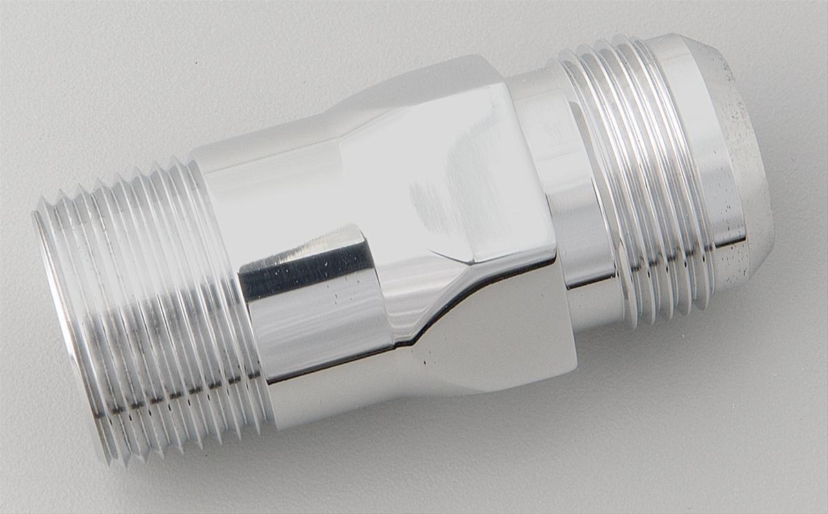 Meziere MZWP1012C Meziere Inlet Fitting 1" Npt Male to -12 An Male Alloy Chrome
