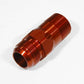 Meziere MZWP1016R Meziere Straight 1" Npt Male to -16An Male Short Hose Fitting Red