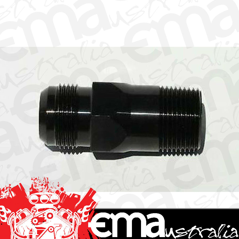 Meziere MZWP1016S Meziere An to Npt Inlet Fitting 1" Npt Male to -16 An Male Alloy Black