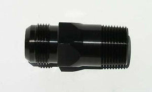 Meziere MZWP1016S Meziere An to Npt Inlet Fitting 1" Npt Male to -16 An Male Alloy Black