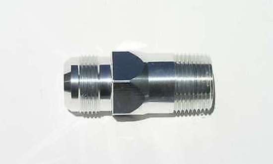 Meziere MZWP1016U Inlet Fitting 1" Npt Male to -16 An Male Alloy Polished