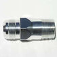 Meziere MZWP1016U Meziere Inlet Fitting 1" Npt Male to -16 An Male Alloy Polished