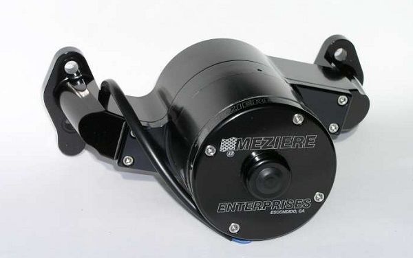 Meziere MZWP101SHD Meziere H/D Billet Electric Water Pump 42Gpm Black Chev SB 262-400 V8