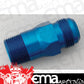 Meziere MZWP1020B Meziere Inlet Fitting 1" Npt Male to -20 An Male Alloy Blue