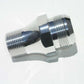 Meziere MZWP1020C Meziere Inlet Fitting 1" Npt Male to -20 An Male Alloy Chrome