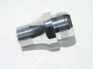 Meziere MZWP1020C Meziere Inlet Fitting 1" Npt Male to -20 An Male Alloy Chrome