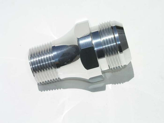 Meziere MZWP1020C Meziere Inlet Fitting 1" Npt Male to -20 An Male Alloy Chrome