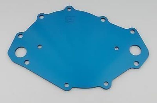 Meziere MZWP109B Meziere Electric Water Pump Backing Plate Ford BB 429/460 Blue