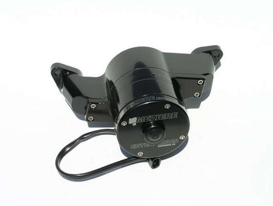 Meziere MZWP111SHD Small Block Ford Electric Water Pump Black Finish 42Gpm Heavy Duty Motor