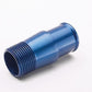 Meziere MZWP1125B Meziere Straight 1" Npt Male to 1-1/4" Short Hose Fitting Blue