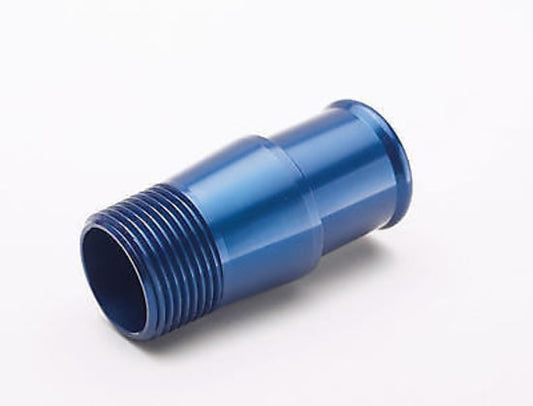 Meziere MZWP1125B Meziere Straight 1" Npt Male to 1-1/4" Short Hose Fitting Blue
