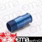 Meziere MZWP1125B Meziere Straight 1" Npt Male to 1-1/4" Short Hose Fitting Blue