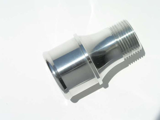 Meziere MZWP1125C Meziere Straight 1" Npt Male to 1-1/4" Short Hose Fitting Chrome